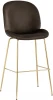 УТ000025456 Стул барный Stool Group Beetle со спинкой коричневый УТ000025456