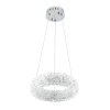 MS.5002.300 CR Подвесной светильник светодиодный хрустальный с пультом с регулировкой цветовой температуры и яркости Modelux MODESTYLE MS.5002.300 CR
