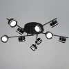 10590-0.3-10 Black Потолочная люстра на штанге Reluce 10590-0.3-10 Black
