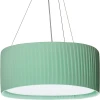 Crocus Strip S1 01 08 Подвес Артпром Crocus Strip, 1 плафон, никель, зеленый с белым