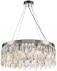 V000385 Подвесная люстра Indigo Anna V000385 (220V, хрусталь, на тросе, круглые)