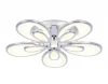 FA469 Потолочная люстра Ambrella Acrylica FA469 (регулировка яркости, LED, 220V, пульт управления, управление смартфоном, умный дом - PC.Lamper, цветы)
