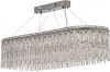 Ovindoli L 1.5.100x35.100 N Подвесная люстра светодиодная Arti Lampadari Ovindoli Nickel Ovindoli L 1.5.100x35.100 N (220V, хрусталь, на тросе)