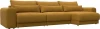 129172 Диван угловой Лига-056 НПБ Лонг угол универсальный Лига Диванов (Велюр) арт.129172