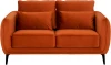 342508 Диван Amsterdam двухместный ОГОГО (арт.342508), (Ткань/Оранжевый)