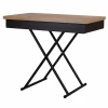 009209 Стол-трансформер Лерон дуб крафт золотой/черный Mebelik 009209