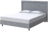 2025199 PROxSON Кровать London Boxspring Standart (Ткань: Велюр Ultra Осенний туман) 140x200