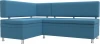 123236L Диван кухонный угловой Стайл левый угол (Голубой/Рогожка) Лига Диванов арт.123236L