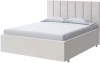 2023345 PROxSON Кровать Modern Large (Ткань: Велюр Teddy Жемчужный) 120x200