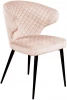83760 Стул Richard ромб, бархат светло-бежевый 2 Top Concept (13078)