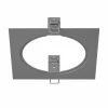 217819 Рамка для одного встраиваемого светильника Lightstar Intero, квадрат, серый