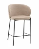 УТ000041691 Стул полубарный Тисдейл букле бежевый Stool Group арт.УТ000041691