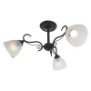277/3PF-Black Потолочная люстра IDLamp Marsell 277/3PF-Black