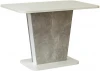 00-00060029 Стол обеденный CALYPSO, Белый/Бетон/Бетон Dikline 00-00060029