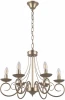 349159/6 CG Подвесная люстра Arte Milano AM349159 349159/6 CG (220V, на цепи, подсвечник, свеча)