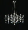 MR2651-57P-50CD Подвесная люстра светодиодная с пультом и хрустальными подвесками K9 MyFar Ileria MR2651-57P-50СD
