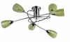 FR5103-CL-06-GN Потолочная люстра Freya Flash FR5103-CL-06-GN