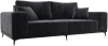 127264 Диван прямой Льюес Лига Диванов (Велюр) арт.127264