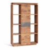20462 Книжный шкаф Secret de Maison Росвуд/Rosewood (мод. GK9808-192) массив палисандра, 120х40х192см, натуральный тонированный Tetchair 20462