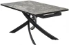 614M05696 Стол M-City ESTEBIO 160 KL-176, итальянская керамика/ черный каркас