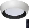 7715/54L Потолочный светильник Sonex Cronus 7715/54L металл/акрил/белый/черный LED 54Вт 3000-6500К D500 IP20 пульт ДУ