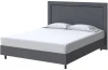 2025125 PROxSON Кровать London Boxspring Standart (Ткань: Рогожка Тетра Графит) 200x200