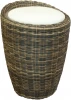 1100Rattan-LM, цвет сиденья кремовый Табурет с местом для хранения LM-1100Rattan (кремовый)