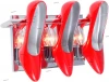 TIFFANY AP3 ROSSO Crystal Lux Tiffany AP3 ROSSO