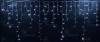 RL-i3*0.9F-T/W Гирлянда светодиодная Бахрома белая с мерцанием 220B, 144 LED, провод прозрачный, IP54 RL-i3*0.9F-T/W Rich LED
