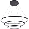 S111024/3R 110W Black In Люстра подвесная светодиодная Donolux, 3 плафона, 110W, черный с белым