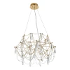 ML.5603.600P BS Подвесная люстра светодиодная хрустальная с пультом с регулировкой цветовой температуры Modelux MODELUX ML.5603.600P BS
