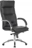 T-9927SL/BLACK Кресло руководителя Бюрократ T-9927SL черный кожа крестовина металл хром