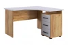 SKL2.2N02.2725 Лайт-2 Стол компьютерный 1200 угловой Mebelson (ЛДСП/Дуб крафт золотой,Белый) арт.SKL2.2N02.2725