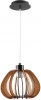 MD.9012-1-P-BK+WOOD Подвесной светильник Imex MD.9012-1-P-BK+WOOD