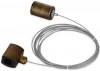 Connector 180 Suspension BBr DL20224 Токопроводящий прямой соединитель на тросе для оснований Donolux CODE 1.2 Connector 180 Suspension BBr DL20224