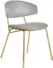 RF 0719 Стул Elle серый с золотыми ножками Bradex Home (арт.RF 0719)