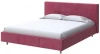 2015994 PROxSON Кровать Novo (Ткань: Велюр Casa Винный) 140x200