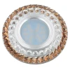 DLS-L132 GU5.3 CHROME/BROWN Встраиваемый точечный светильник Fametto Luciole DLS-L132 GU5.3 CHROME/BROWN