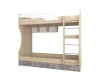 00-00009332 Кровать ТЭКС двухъярусная Колибри 80х186, ателье
