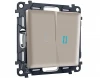 MA364060 Комплект механизма 2-кл выключателя с самовозвратом с подсветкой 10000K Ambrella Volt ALFA MA364060 Серо-бежевый матовый QUANT (AP3640, VM129, G17B)