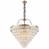 APL.725.13.13 Подвесная люстра каскадная Aployt Gerta APL.725.13.13 (220V, хрусталь, на цепи)