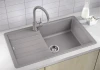 521463 Смеситель Blanco Mida-S Silgranit 521463 для кухонной мойки