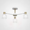 CORF-B01 Потолочная люстра на штанге Corf B3 White 3 Lamps ImperiumLoft Corf-B01 (189478-26) (220V)