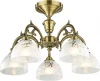 137-05-53 бронза Потолочная люстра N-Light 137 137-05-53 бронза