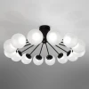 201057 LED Люстра потолочная/подвесная Eurosvet Vinter 201057 LED черный