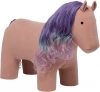 4687206423176 Пуф Leset Horse (Фанера,ДСП,Велюр/Бежевый) арт.4687206423176