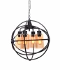 LDP 11509-4 BK Подвесная люстра Lumina Deco Stradi LDP 11509-4 BK