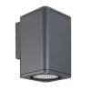 046193 Светильник уличный настенный LGD-EVO-WALL-S100x100-12W Warm3000 (GR, 44 deg, 230V) (Arlight, IP54 Металл) 046193 (LED)