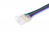 GS7921 Соединитель гибкий двухсторонний COB RGB 12/24V для лент 10mm (4 конт.) (5шт) Ambrella Illumination GS7921