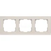 WL04-Frame-03-ivory Рамка на 3 поста Werkel Stark, слоновая кость